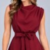 Vestido Corto Vino