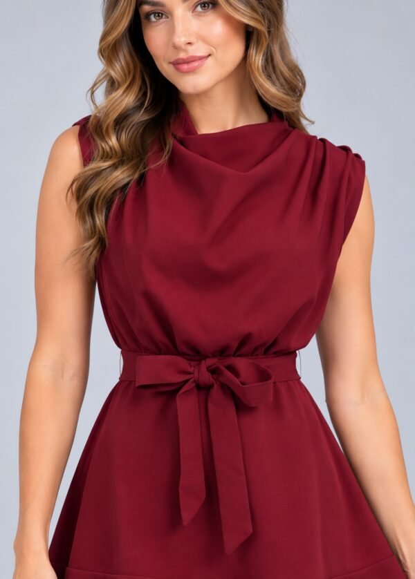 Vestido Corto Vino
